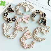 蝶 アクセサリーパーツ スマホケース美容 デコパーツ ハンドメイド 可愛い