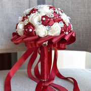 ブームが巻き起こる 花束 イミグレーション 真珠 リミックス花束 バラ 結婚 花嫁撮影 プレゼント