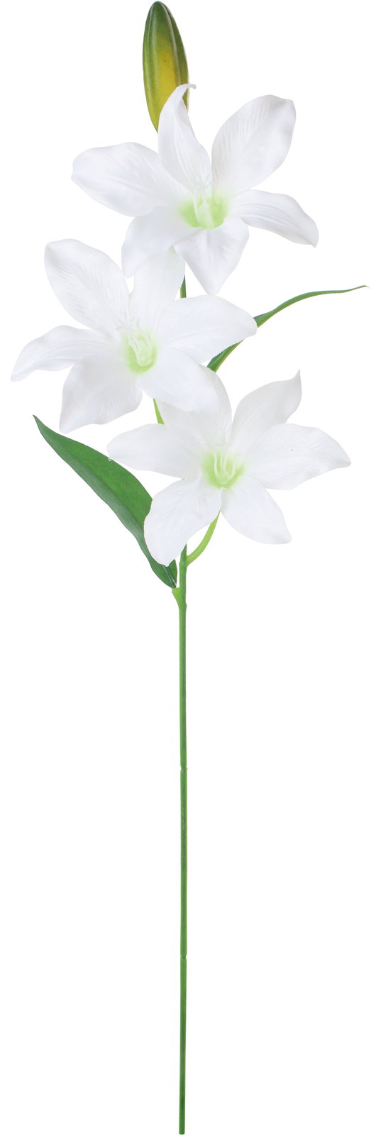 【造花】サテンユリ　ホワイト　ＦＦ－３０５０Ｗ