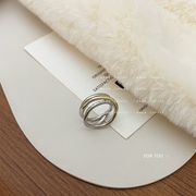 指輪　リング　アクセサリー　韓国ファッション　金属　幾何　デザイン