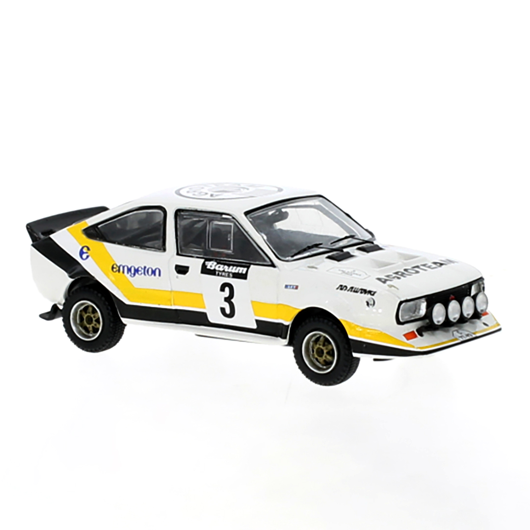ixo/イクソ シュコダ MTX 160 RS 1984年Rally Valasska Zima #3 V.Blahna/P.Schovanek
