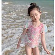 【2023年】韓国風子供服 キッズ　ベビー  おしゃれ水着　オールインワン　人魚姫　連体水着