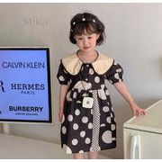 韓国子供服 可愛い デザイン感 2023新作 ワンピース 子供服 女の子 半袖 キッズ ワンピース
