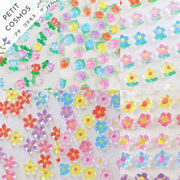 カラフルなお花 ネイルアート ネイルパーツ ネイル用品 ネイルストーン デコパーツ DIY素材 韓国風