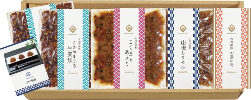 三河の佃煮&永谷園松茸風味お吸い物セット MTD-28