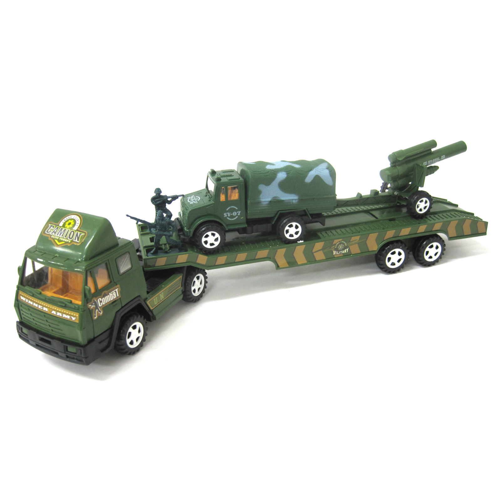 ミニカー＞ビッグミリタリートラック 4種アソート No.201-282 | 卸売