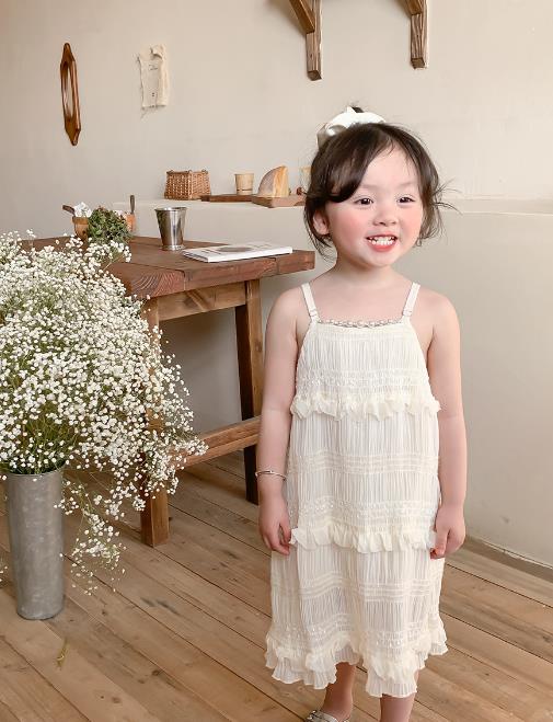 ins 新作 韓国風子供服  ワンピース  かわいい ホルタードレス カジュアル  子供服  女の子   ベビー服
