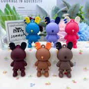チャーム  PVC キーホルダーパーツ デコパーツ DIY素材手作りアクセサリーパーツ 手芸材料