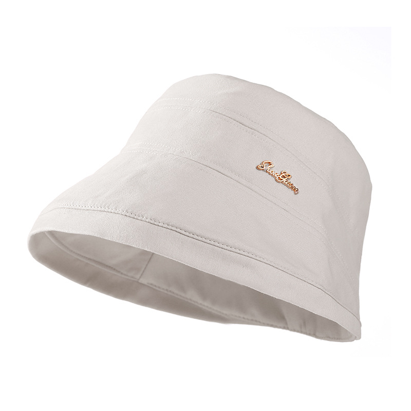 薄型バケットハット日除け顔隠しバケツ帽紫外線防止小顔おしゃれアウトドアサイズ鉢帽
