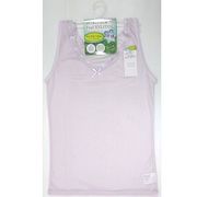 【ひんやりつづく】婦人　梨地　キシリトール加工　涼感ラン型インナー