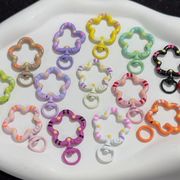 新入荷 キーホルダー金具   ハンドメイド キーリング アクセサリー DIY 手芸用品