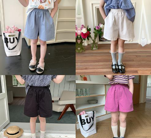 2023夏人気   韓国風子供服    キッズ   ベビー服  パンツ  ショートパンツ  カジュアル  かわいい  4色