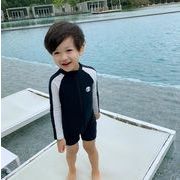 2023 夏 韓国風子供服  水着 ハワイ  男の子 長袖  ベビー服 キッズ 砂浜 水泳  UVカット