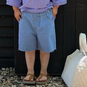 ins夏人気   韓国風子供服  子供ズボン  ベビー服   デニム   ショートパンツ  カジュアル   男女兼用