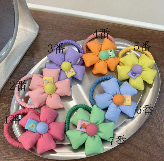 超人気 子供用 ヘアゴム 髪飾り ベビー 韓国風 キッズ ヘア