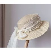 夏新作 韓国風子供服 キッズ 帽子 子供帽子 紫外線対策  日よけ帽  可愛い 日焼け止め 草編み帽子