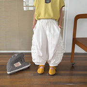 2025夏新作  韓国風子供服  キッズ服    ズボン   ロングパンツ   カジュアル   3色