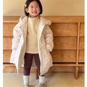 ins 冬新品  韓国風子供服  キッズ服   暖かい服    厚い   オーバーコート  女の子  可愛い  綿入れの服