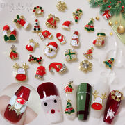 クリスマス    DIY素材   韓国風  貼り付けパーツ   ネイルアート   ネイルパーツ   ダイヤモンド  24色