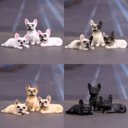 雑貨  模型   ミニチュア   インテリア置物    モデル    車の置物   犬   デコレーション  おもちゃ  12色