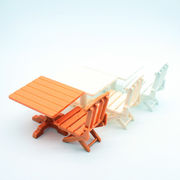 ins模型   ミニチュア    モデル    デコレーション   テーブル+いす  家具  おもちゃ  インテリア置物 3色