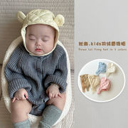 ins秋冬新品  韓国風   ハット 子供用  キッズ 帽子   ベビー用  ベビー帽子  暖かくし   5色