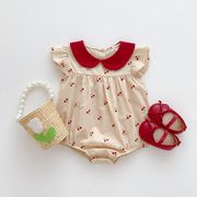2025夏新作  韓国風子供服  ベビー服   キッズ    可愛い   ロンパース   つなぎ   女の子