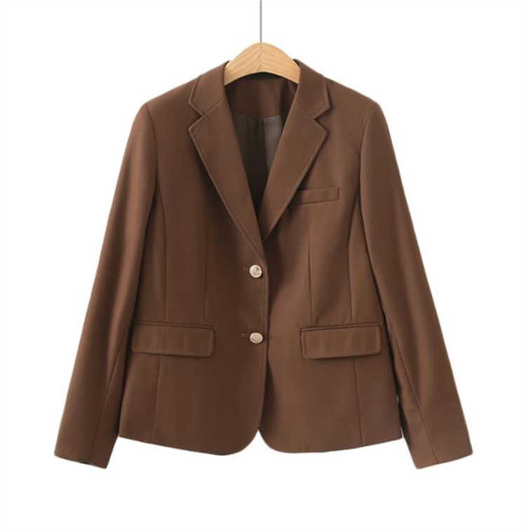 クーポン使用可能 通勤する 秋冬 スリム スーツコート 英倫 学院風