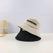夏の薄手帽子韓国キャペリン大つば青年旅行日焼け止めバケットハット