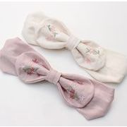 ヘアバンド ちょう結び 子供用の 韓国ファッション  赤ちゃん用 髪飾り シュシュ 2023新作 2色