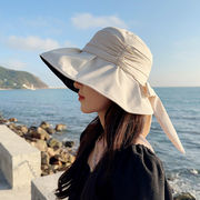 帽子 レディース 紫外線カット UVカット 日よけ帽子  つば広 ハット アウトドア 紫外線対策