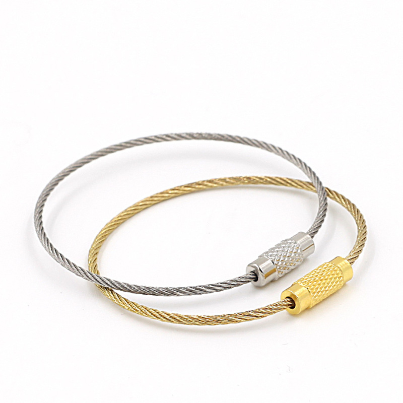 1.5*150mmワイヤーリング DIYキーホルダー キーリング チャーム パーツ ハンドメイド アクセサリー