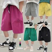 2023夏新作 韓国風子供服 キッズ服 ズボン ショートパンツ 韓国ファッション 男女兼用 4色