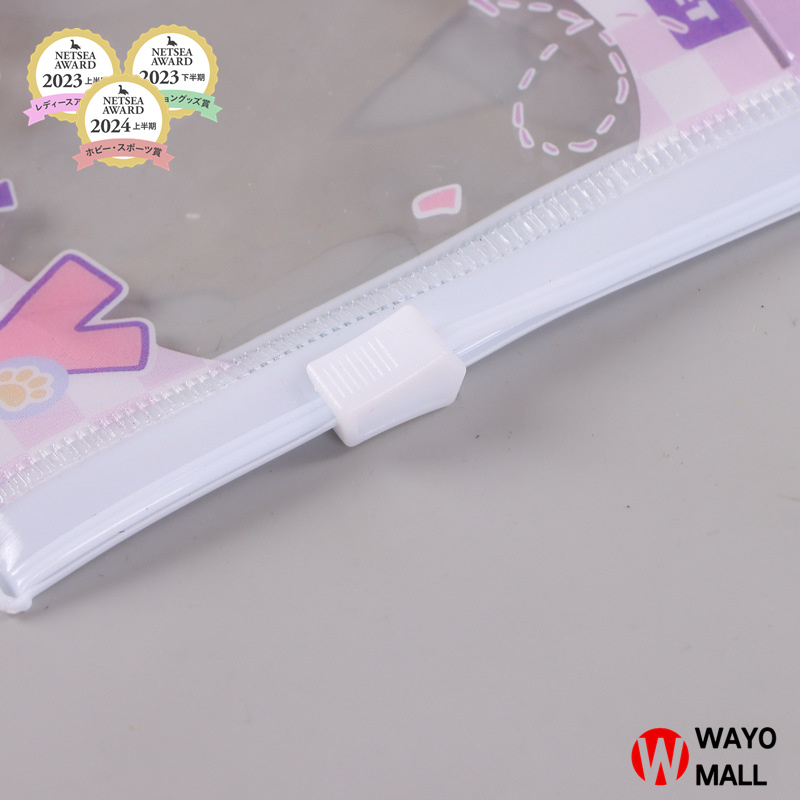 8.6*10cm ポーチクリアポーチ PVCミニバッグ クリアバッグ