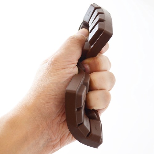 ちょこ　スクイーズ スクイーズ 板チョコ ブラックチョコ 食品系スクイーズ squishy