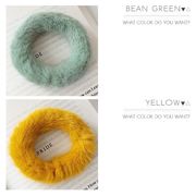 ヘアゴム　ふわふわファーヘアゴム　かわいい