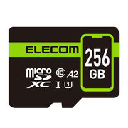 エレコム スマホ用 microSDXC メモリカード MF-SP256GU11A2R