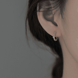 シルバー925  韓国風  レディース  耳飾り アクセサリー    ファッション イヤリング    ピアス
