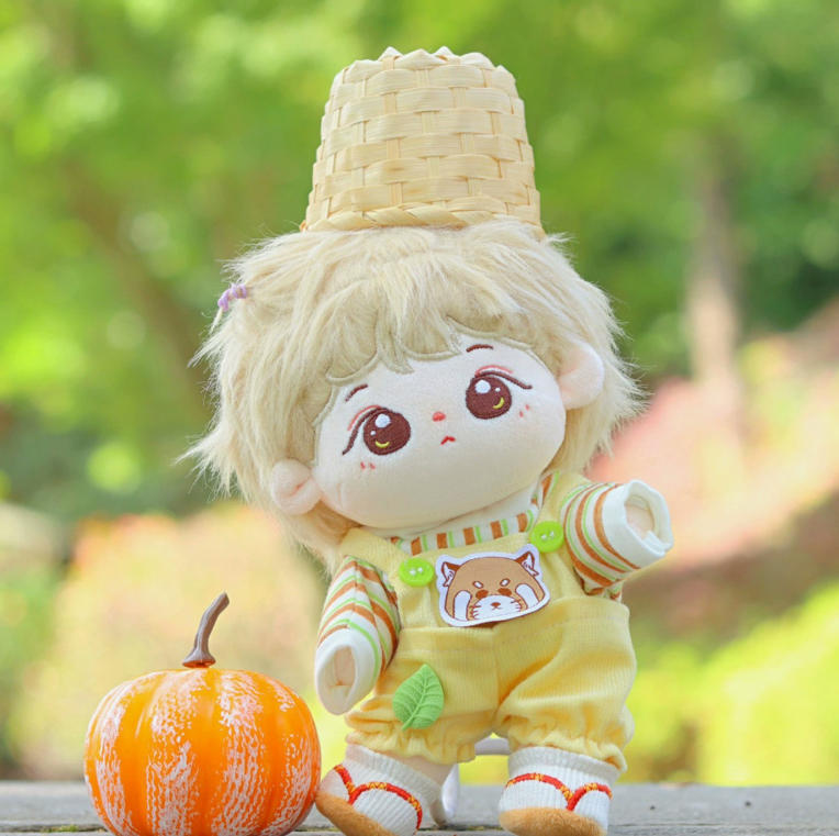Tシャツ+サロペット 2点セット 20cm ぬい服 着せ替え 人形doll