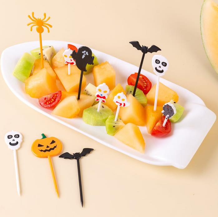新品 ハロウィン 爪楊枝 つまようじ パーティー 道具装飾 ケーキ飾り