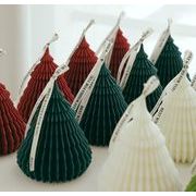 クリスマス  蝋燭 ローソク クリスマスツリー 装飾品 小物アロマキャンドル       インテリア3色