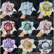 推し活 缶バッジ用 ぬいぐるみ痛バッグ 装飾  缶バッジケース 缶バッジ 推し 応援 9色