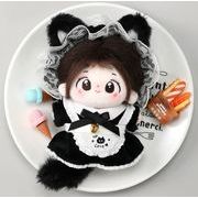 猫 ワンピース   ぬいぐるみ用服 人形doll  人形着せ替え ミニチュア ミニドール おもちゃ  10cm用