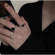 2点セット  ハート型  韓国風  アクセサリー リング  指輪   レディース  開口指輪  ファッション小物