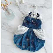 秋冬  ペット服 ペット用品  ふわふわ 裹起毛  ワンピース  保温   犬服    ネコ雑貨    猫犬兼用 超可愛い