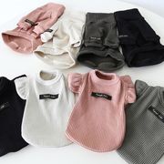 ペット用品 可愛い  猫服   ネコ雑貨 tシャツ 小型犬服   犬服  ペット服8色