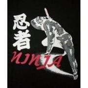 FJK 日本のTシャツ お土産 Tシャツ 忍者 黒 3Lサイズ BA-13-3L