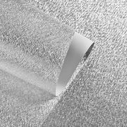 ビニールシルバーメタリック 壁紙 高級銀箔 リムーバブル 防水 ホームインテリア 9m x 0.53m