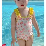 女の子 水着 韓国子供服  2023夏新作  水着 女の子 ワンピース水着  ベビー用品 ファッション 90-140CM