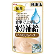[アイシア]国産 健康缶パウチ 水分補給 ささみペースト 40g